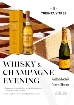 Whisky & Champagne Evening w restauracji Treinta y Tres