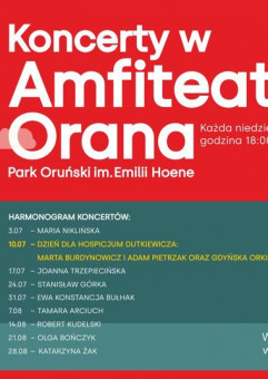 Koncerty w Amfiteatrze Orana: Olga Bończyk 
