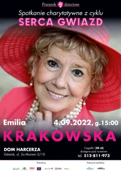Emilia Krakowska - spotkanie charytatywne - Serca Gwiazd