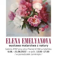 Wernisaż wystawy malarstwa z natury Eleny Emelyanovej