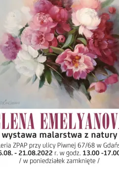 Wernisaż wystawy malarstwa z natury Eleny Emelyanovej