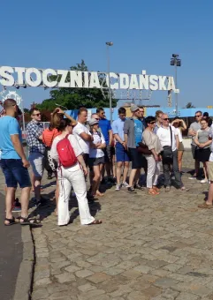 Strajkowe wspomnienia Sierpniowe - spacer po Stoczni Gdańskiej
