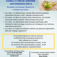 Bezpłatne konsultacje dietetyczne w Medycznej Gdyni