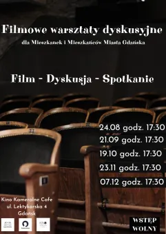 Filmowe Warsztaty Dyskusyjne dla Mieszkanek i Mieszkańców Miasta Gdańsk - pokaz C'mon, C'mon