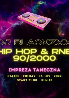 Impreza Taneczna hip hop & Rnb 90/2000