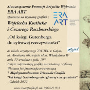 Wystawa prac graficznych Wojciecha Kostiuka i Cezarego Paszkowskiego
