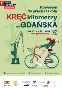 Kręć kilometry dla Gdańska - Rowerem do pracy i szkoły 
