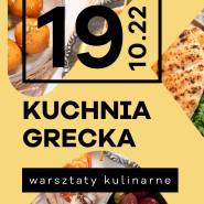 Kuchnia grecka - warsztaty kulinarne