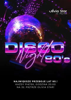Disco Night na 32 piętrze | Największe przeboje lat 80.