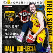 Koszykówka: TREFL Sopot - PGE Spójnia Stargard