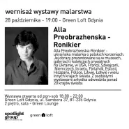 Wernisaż | Alla Preobrazhenska-Ronikier