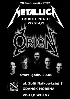 Tribute to Metallica zagra Orion