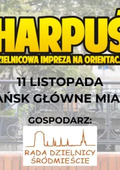 Harpuś z mapą do Gdańska Głównego 