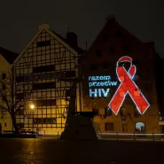 Iluminacje "Razem przeciw HIV" 