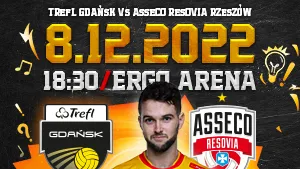 Bilety na siatkówkę mężczyzn: TREFL Gdańsk - Asseco Resovia