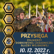 Przysięga żołnierzy Dobrowolnej Zasadniczej Służby Wojskowej w Gdyni