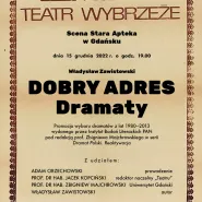 Promocja książki Dobry Adres. Dramaty Władysława Zawistowskiego