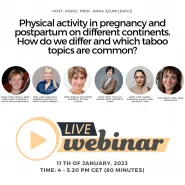 Physical activity in pregnancy and postpartum on different continents
