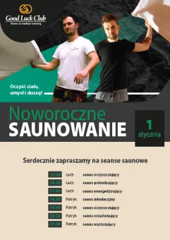 NOWOROCZNE SAUNOWANIE