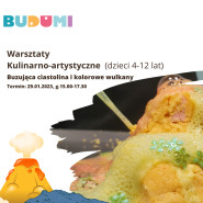 BUDU Lab (4-10 lat) - Buzująca ciastolina i kolorowe wulkany