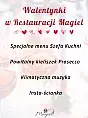 Walentynki w Restauracji Magiel