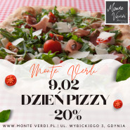 Międzynarodowy Dzień Pizzy w MONTE VERDI -20% na każdą pizzę