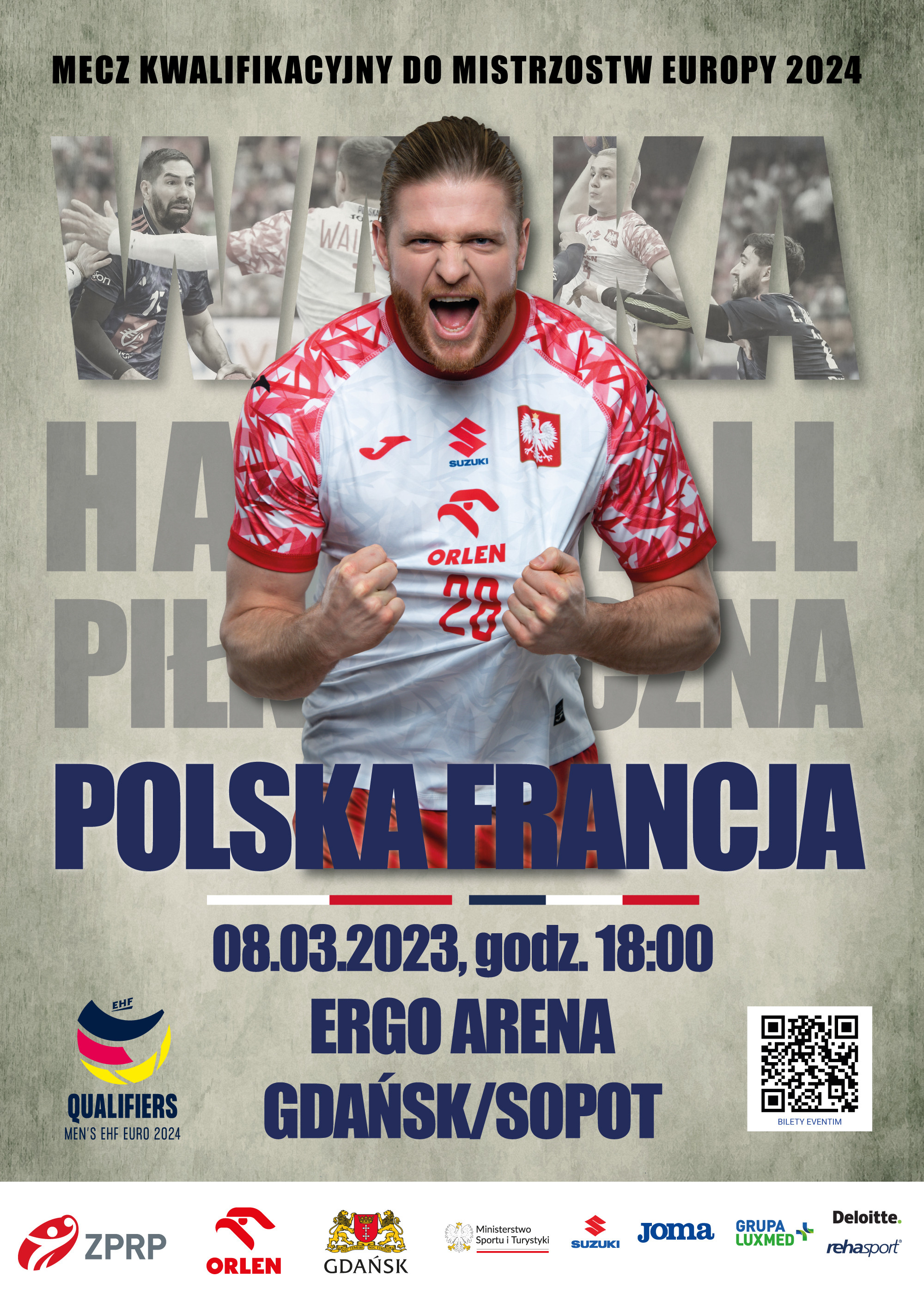Mecz kwalifikacyjny do Mistrzostw Europy 2024 PolskaFrancja