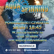 Aqua Spinning w Aquapark Sopot