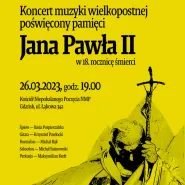 Koncert poświęcony pamięci Jana Pawła II