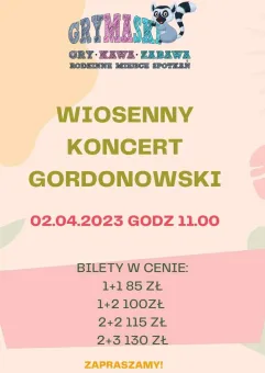 Wiosenny koncert Gordonowski