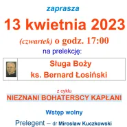 Sługa Boży ks. Bernard Łosiński - polski patriota