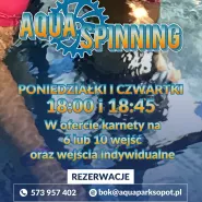Aqua Spinning w Aquapark Sopot