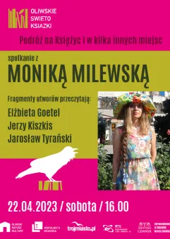 Oliwskie Święto Książki: Spotkanie z Moniką Milewską