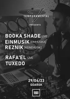 Majówka z Temperamental: Booka Shade / Einmusik / Reznik 