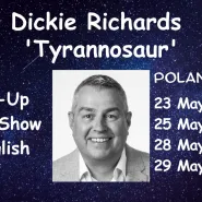 Stand Up Comedy in English | Tyrannosaur with Dickie Richards