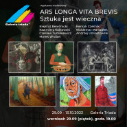 Wystawa Ars longa vita brevis - Sztuka jest wieczna - wystawa 7 trójmiejskich artystów