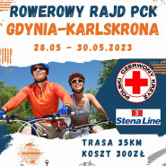 Pierwszy Rowerowy Rajd Polskiego Czerwonego Krzyża Gdynia - Karlskrona