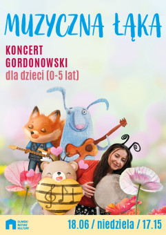 Muzyczna Łąka | koncert gordonowski dla dzieci (0-5 lat)