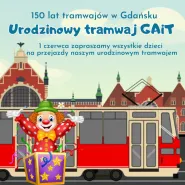 Urodzinowy tramwaj GAiT na Dzień Dziecka