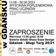 Wystawa poplenerowa prac uczniów Państwowego Liceum Sztuk Plastycznych w Gdyni
