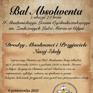 Bal Absolwenta I Akademickiego Liceum Ogólnokształcącego w Gdyni