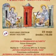 Dzień piśmiennictwa i Kultury Słowiańskiej