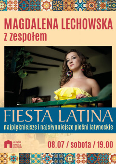 Magdalena Lechowska z zespołem | Fiesta latina