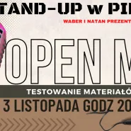 Stand-Up w "PIF PAF" - Noc Open Mic - czyli testowanie żartów