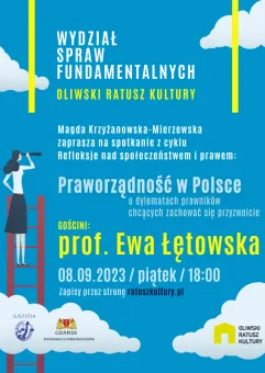 Wydział Spraw Fundamentalnych | Prof. Ewa Łętowska