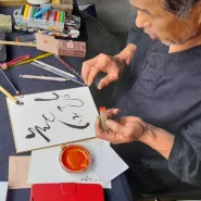 Wystawa koreańskiej sztuki kaligrafii