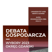 Wybory 2023 - Debata z liderami list wyborczych do Sejmu okręgu gdańskiego