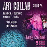 Art collab: Wernisaż Sosny Majowskiej + Koncert Lady Catkin