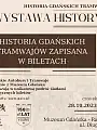 Wystawa | Historia gdańskich tramwajów