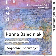 Wernisaż wystawy obrazów Hanny Dzieciniak Sopockie inspiracje